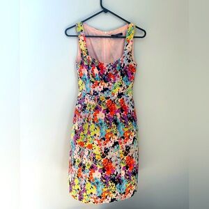SUMMER SALE -15% Nannette Lepore sleeveless summer sundress! Perfect, 100% silk